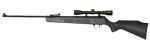 Beeman 1071 Wolverine Carbine Air Rifle with 4x32 Scope Break Open .177 FOF Pellet Black Synthetic Stock Blued